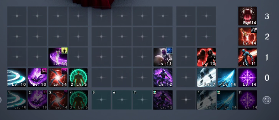 Assassin skill elrendezés