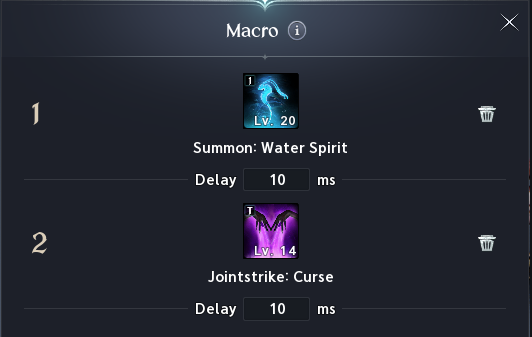 Spirit Master makró beállítás